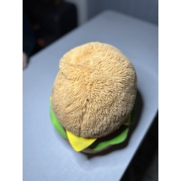 Squishmallows CARL The CHEESEBURGER 12" Fuzzamallow Plush, Fuzzy Cheeseburger - Picture 4 of 6